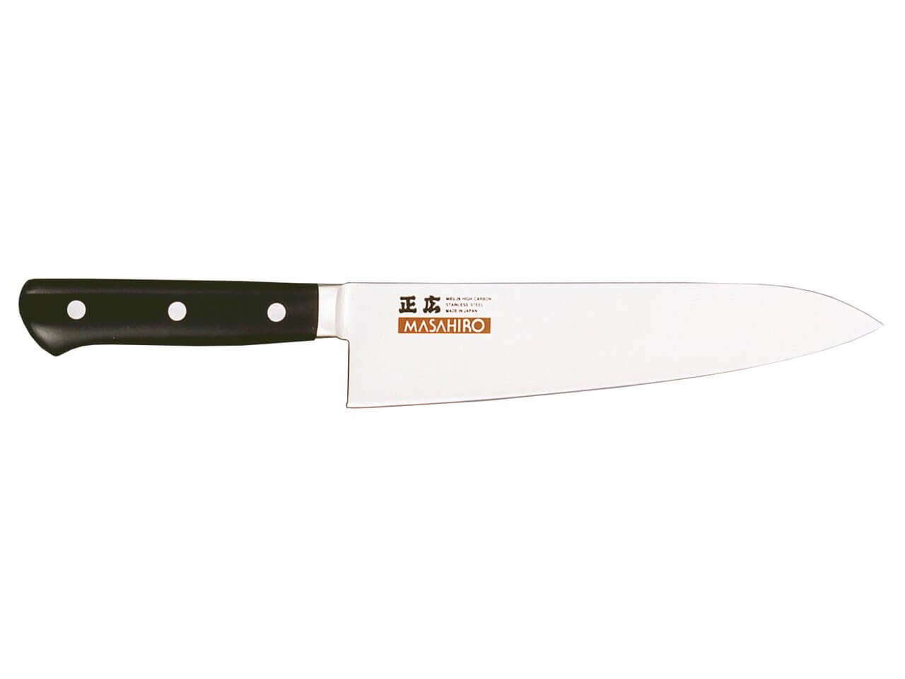 Couteau de chef japonais Masahiro lame 21cm acier MBS-26