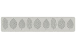 Tapis en silicone professionnel Silikomart 3D Jardin 9 feuilles dentelle 60x40mm