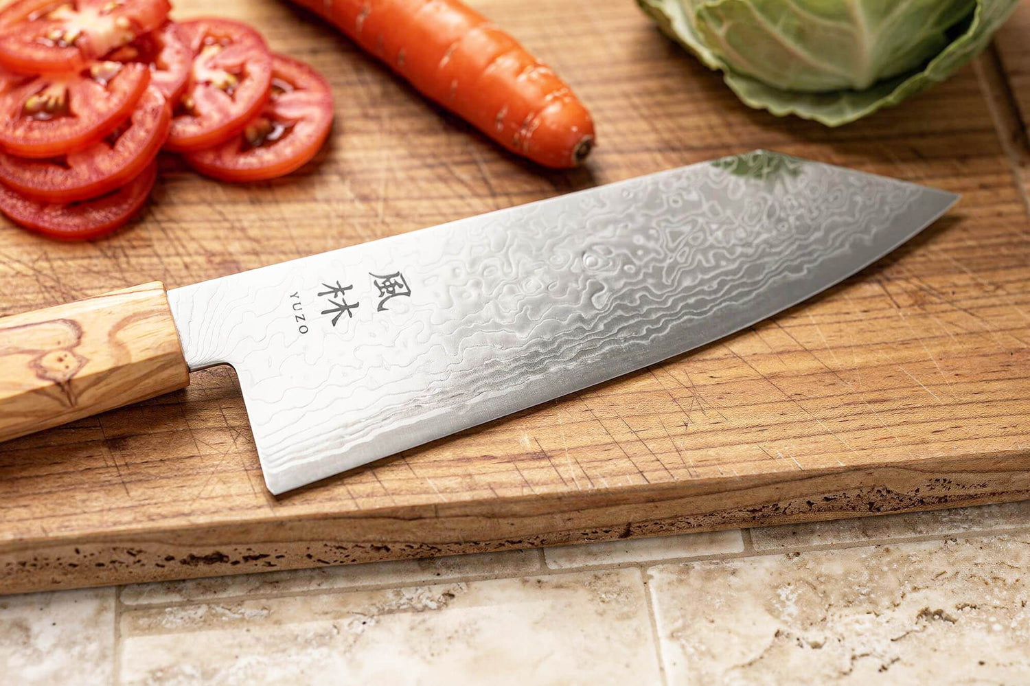 Couteau bunka 18cm japonais Yuzo Ryuho Damas SG2
