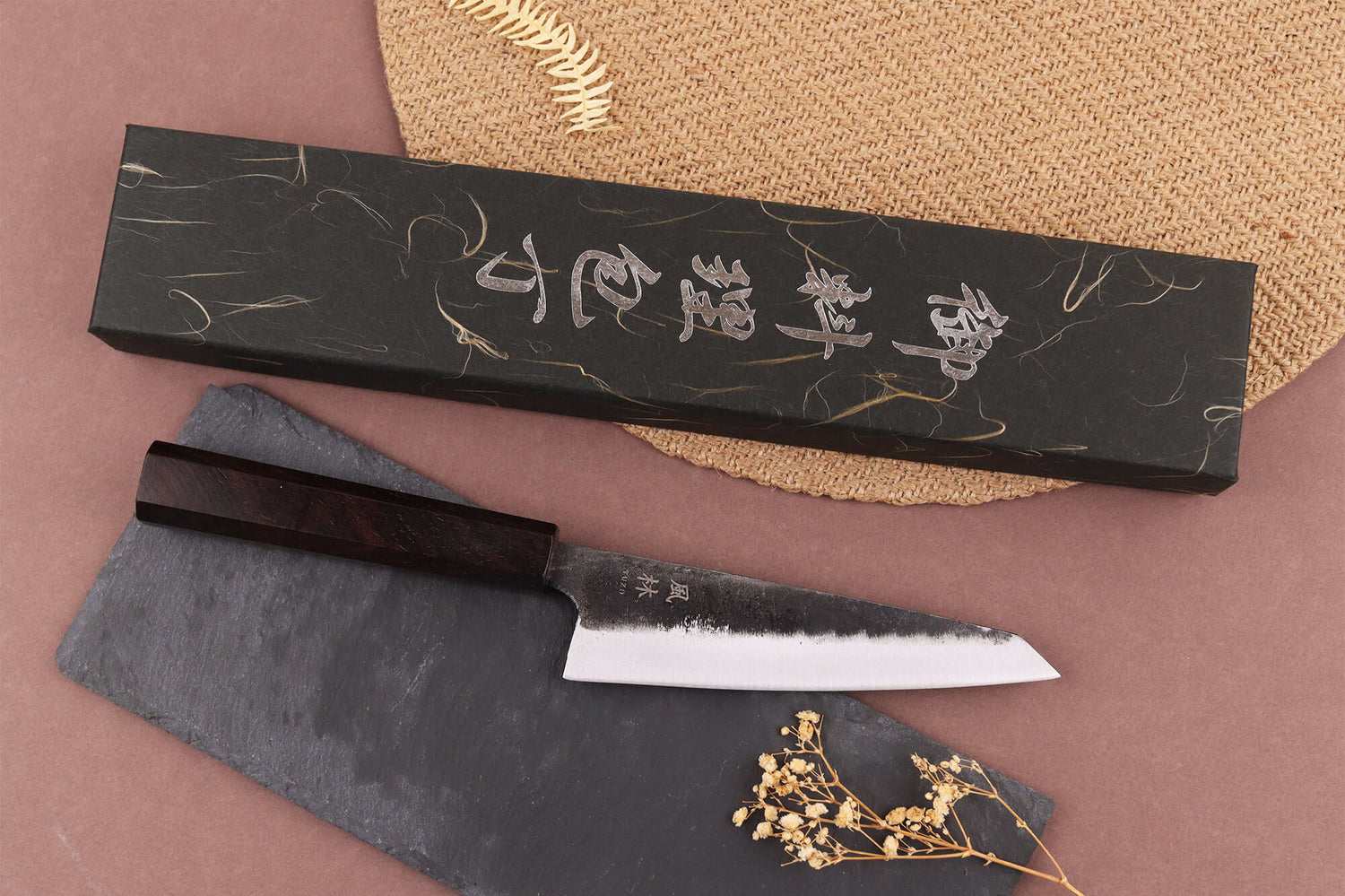 Couteau honesuki 15cm japonais artisanal Yuzo Shinju BS2