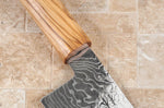 Couteau santoku 18cm japonais Yuzo Ryuho Damas SG2