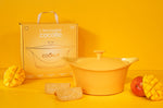 Coffret Cookut L'incroyable cocotte 28cm mangue avec poignée et maniques incluses - Édition limitée 2026