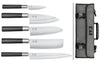 Malette 5 couteaux japonais KAI Wasabi Black JAPON