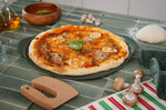 Plat à pizza Cookut Le Formidable fougère avec coupe-pizza et livret de recettes