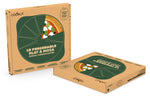 Plat à pizza Cookut Le Formidable fougère avec coupe-pizza et livret de recettes