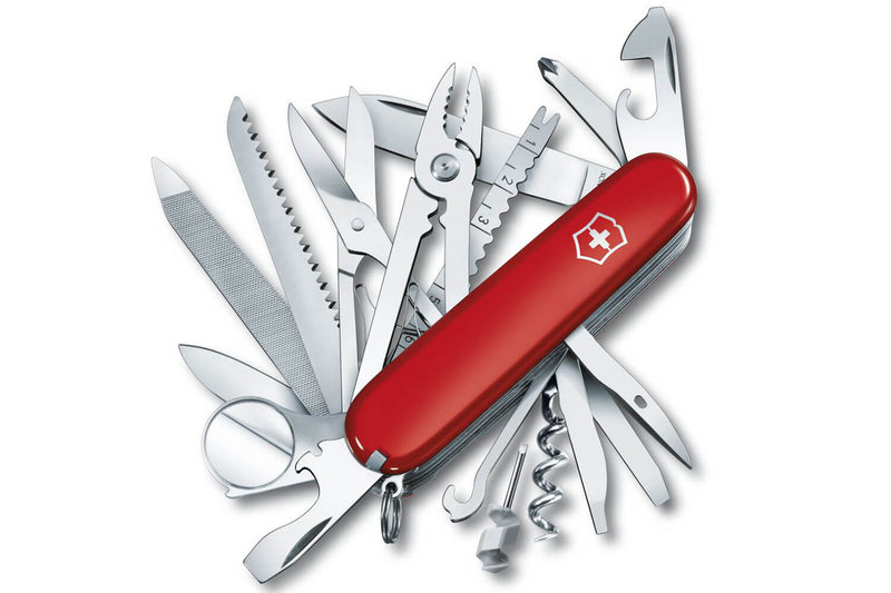 Couteau suisse Victorinox Swisschamp rouge 91mm 33 fonctions