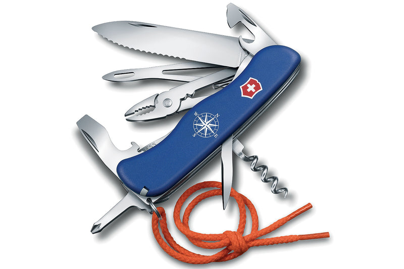 Couteau suisse Victorinox Skipper bleu 111mm 18 fonctions