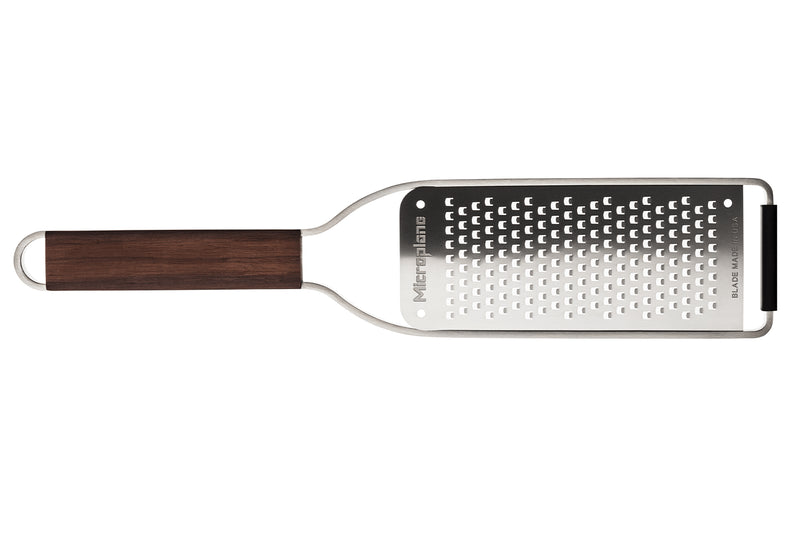 Râpe Microplane Master gros grains manche en noyer