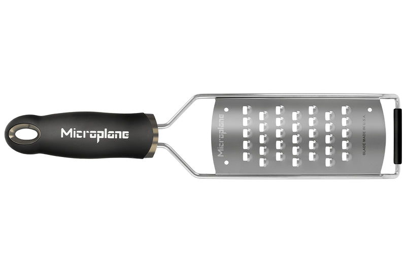Râpe Microplane Gourmet grains larges manche noir