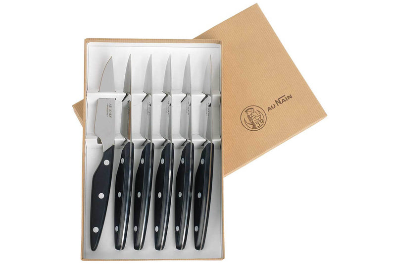 Coffret 6 couteaux de table Au Nain Brasserie