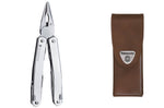 Pince Swisstool Victorinox 11 pièces Spirit lame pointue + étui cuir