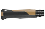 Couteau Opinel N°08 Horizon moutarde & noir