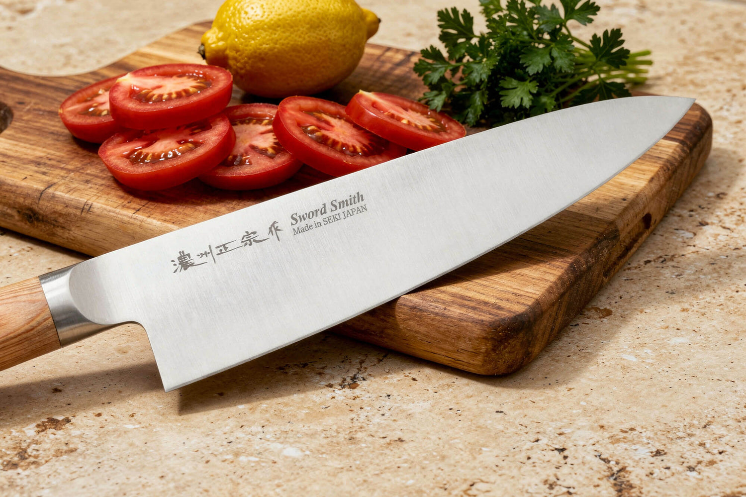 Couteau de chef 20cm japonais Satake Cutlery Pakkawood