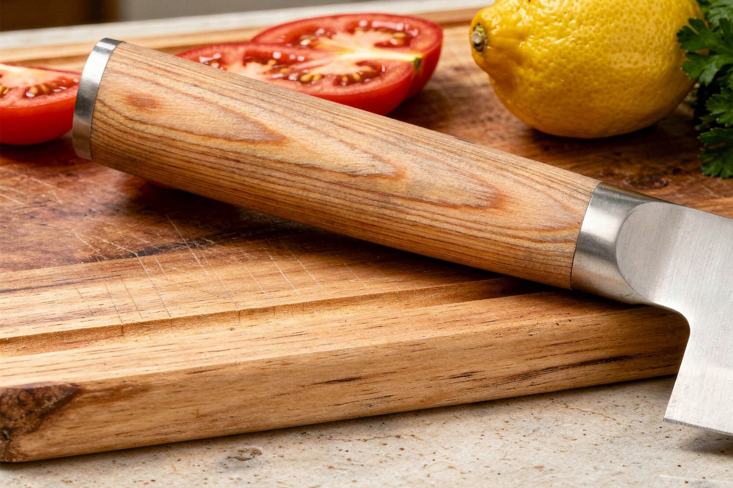 Couteau de chef 20cm japonais Satake Cutlery Pakkawood