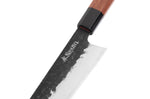 Couteau sakimaru Sayuto Séquoia San Mai martelé 20cm