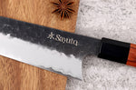 Couteau sakimaru Sayuto Séquoia San Mai martelé 20cm