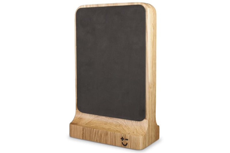 Bloc aimanté Bisbell en chêne massif soft touch pour 8 couteaux
