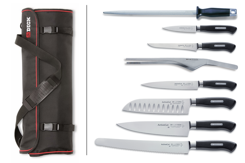 Malette de cuisine DICK Activecut 8 pièces forgées acier inoxydable