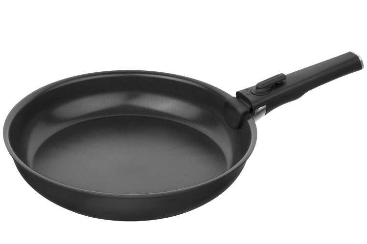 Set de 2 poêles Zwilling Unlock Ceraforme® Titanium en aluminium 24 et 28cm + 1 poignée amovible