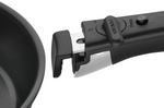 Set de 2 poêles Zwilling Unlock Ceraforme® Titanium en aluminium 24 et 28cm + 1 poignée amovible