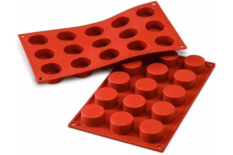 Moule en silicone professionnel Silikomart Silicon Flex 300x175mm 15 petits fours ronds