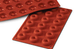 Moule en silicone professionnel Silikomart Silicon Flex 300x175mm 18 mini savarins