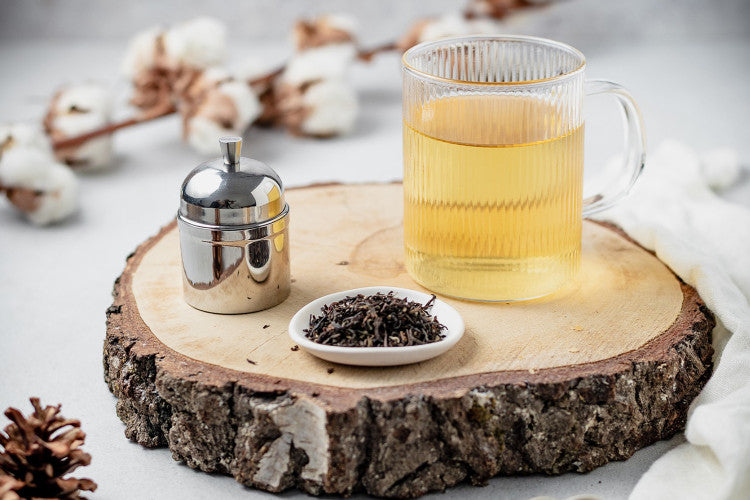 Infuseur à thé Cristel avec support en inox 4,5cm
