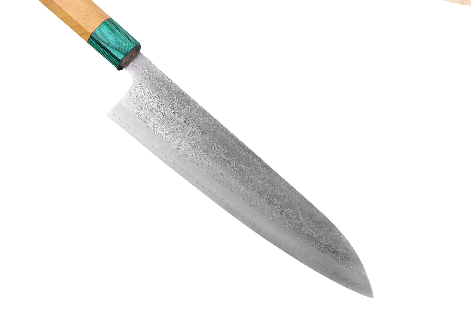 Couteau de chef 21cm japonais artisanal Makoto Kurosaki Kodama VG10