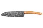 Couteau sankai Deejo Saporem Mundi 17cm manche en bois d'olivier