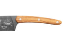 Couteau sankai Deejo Saporem Mundi 17cm manche en bois d'olivier