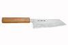 Couteau bunka 16,5cm japonais artisanal Sakai Kikumori TS10 en chêne