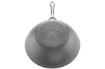 Wok antiadhésif Ballarini Salina 30cm en aluminium