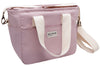 Lunch bag isotherme Akinod 08:17 en polycoton rose 7L