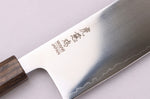 Couteau nakiri 16cm japonais artisnal Wusaki Hikari SLD manche bubinga