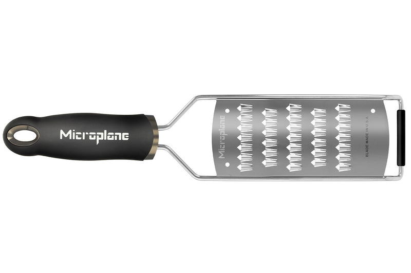 Râpe Microplane Gourmet spéciale carottes manche noir