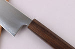 Couteau santoku kiritsuke 17,5cm japonais artisanal Wusaki Hikari SLD manche bubinga