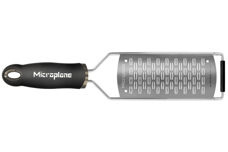 Râpe Microplane Gourmet double tranchant manche noir