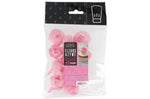 Set de 12 petites roses Patisdécor roses en azyme