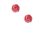 Set de 12 petites roses Patisdécor roses en azyme