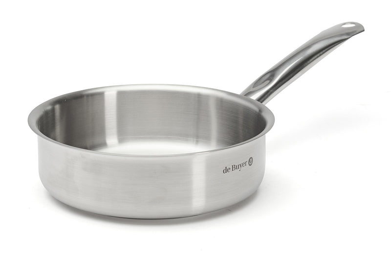 Sauteuse droite De Buyer Prim'Appety en inox - 20cm