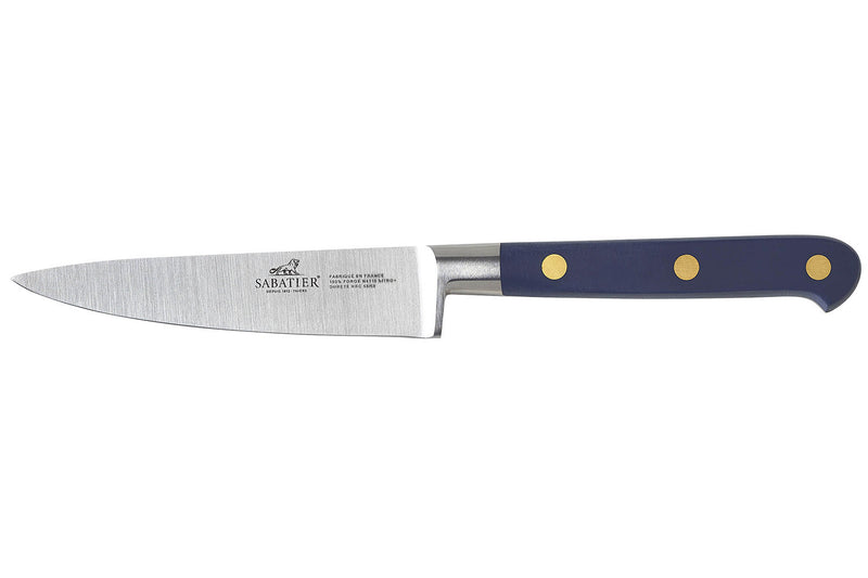 Couteau d'office Sabatier Idéal Bleu Abysse 100% forgé lame 10cm