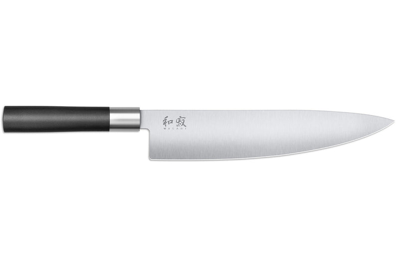Couteau de chef japonais KAI Wasabi Black lame 23.5cm
