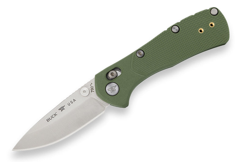 Couteau pliant Buck 790 Mini Range Pro 0790GRS1 manche vert 9cm