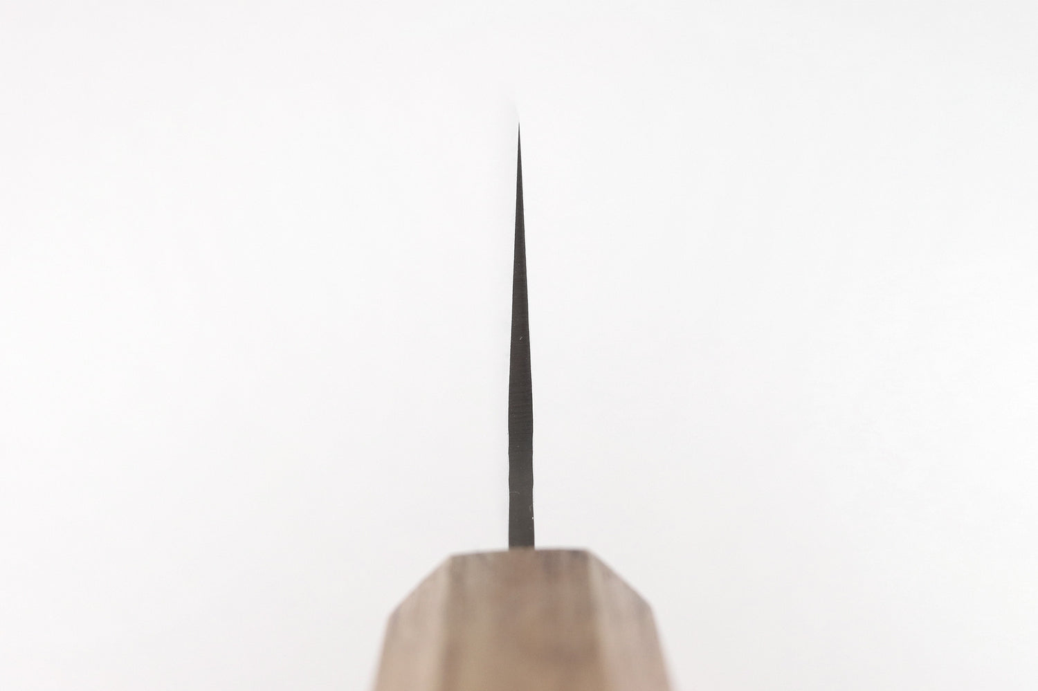 Couteau nakiri 17cm japonais artisanal Wusaki Yaketa VG10 damas chêne brûlé