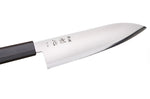 Couteau santoku 17cm japonais artisanal Hatsukokoro Kaijin BS2 ébène
