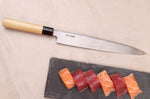 Couteau yanagiba 27cm japonais artisanal Sakai Takayuki Honkasumi pour gaucher