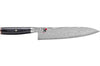 Couteau de chef japonais Miyabi 5000FCD lame 24cm damas 48 couches manche pakkawood