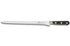 Couteau à saumon SABATIER Idéal Inox 100% forgé rivets laiton alvéolé 30cm