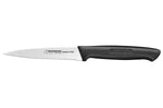 Couteau d'office Bargoin Creative Chef lame dentelée 10cm manche surmoulé noir