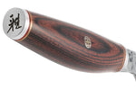 Couteau d'office japonais Miyabi 6000MCT lame martelée 9cm + manche en Pakka
